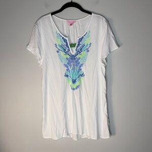 New Lilly Pulitzer Sea Ave Top Large
